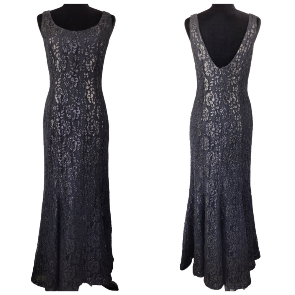 ✅ Marie St Claire Woman’s Lace Cocktail Party Maxi dress size 8